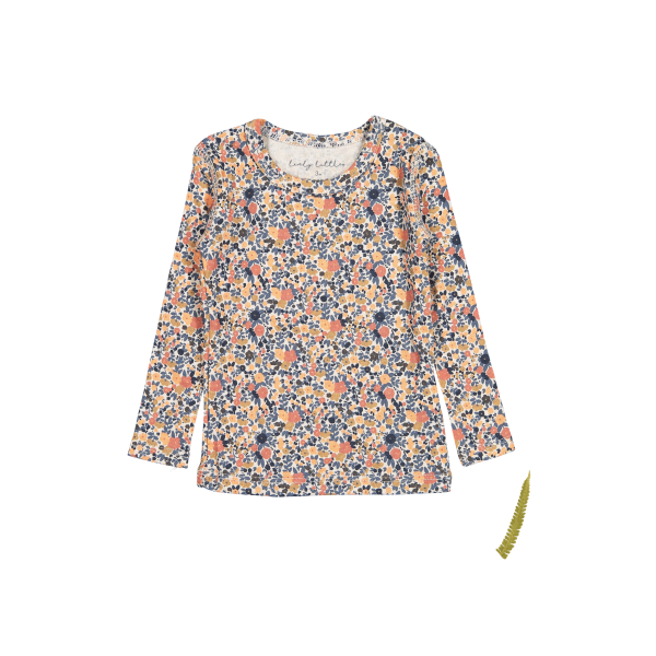 The Printed Long Sleeve Tee - Autumn Floral For Cheap