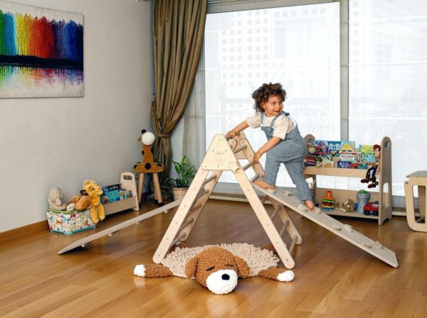 4 Pieces Set Climbing Triangle - Arch Rocker - XL Pillow and Ramp Fashion - Image 4