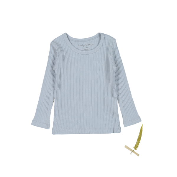 The Long Sleeve Tee -  Blue For Sale