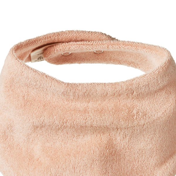 Triangle Terry Bib - Rose Dust Discount - Image 2