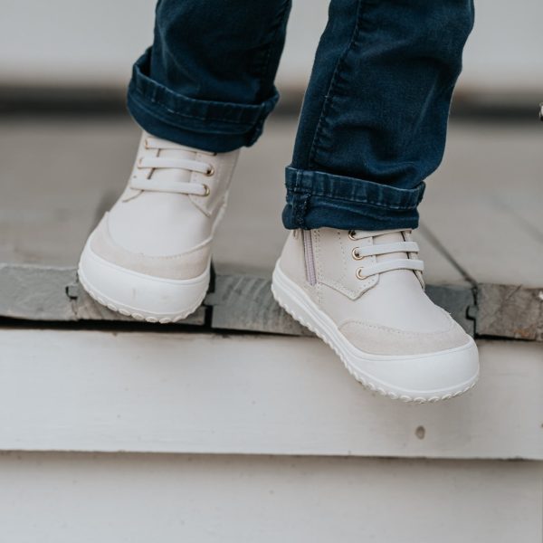 Play Perfect Bone High Top {Premium Leather} For Cheap