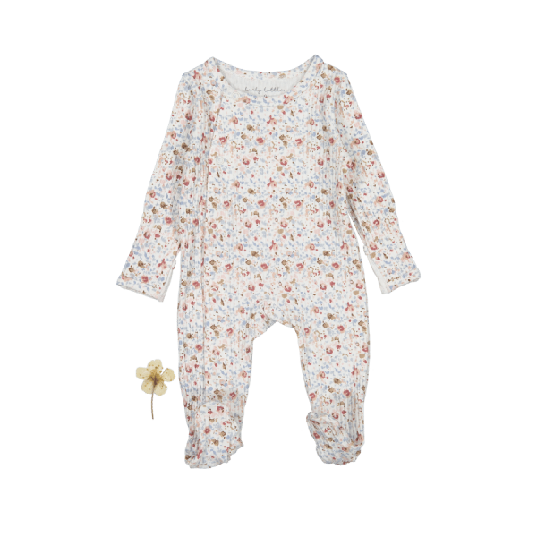 The Printed Snap Romper - Evelyn For Discount