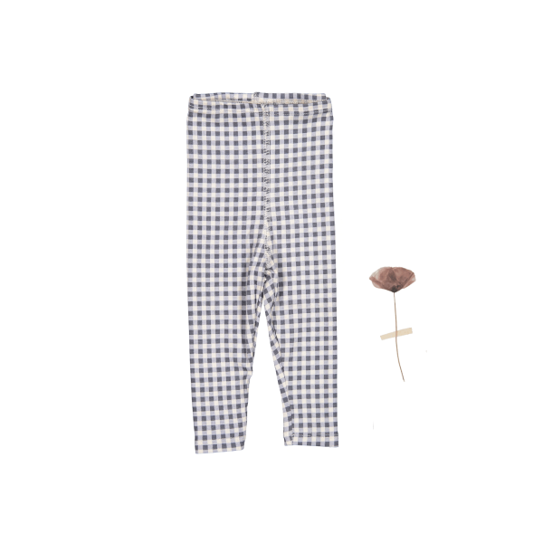 The Printed Legging - Steel Gingham Discount