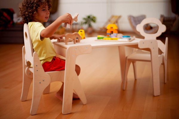 Montessori Table and Chair Set Online now - Image 3