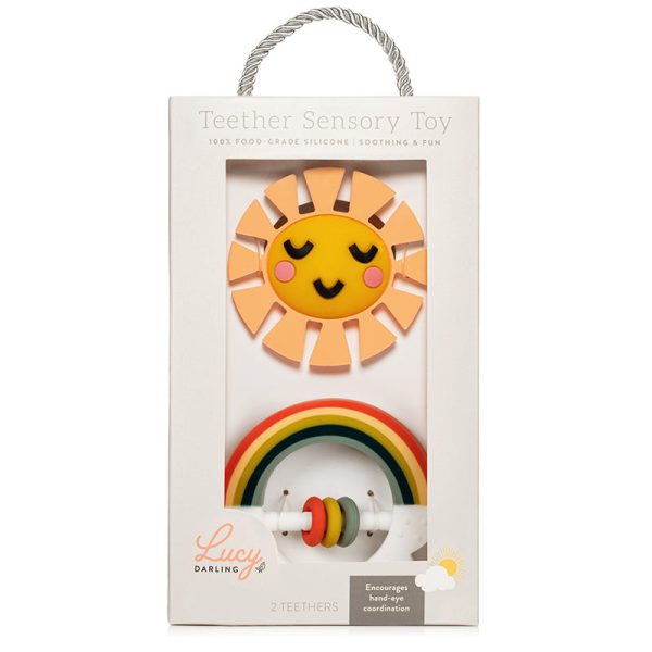 Little Rainbow Baby Teether Toy Set Discount - Image 5