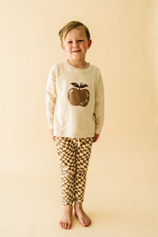 Organic Long Sleeve Tee & Pant Set - Apple Of My Eye Online