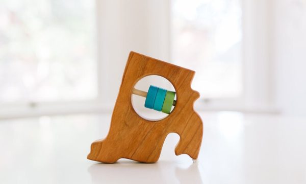 Rhode Island State Wooden Baby Rattle™ For Discount