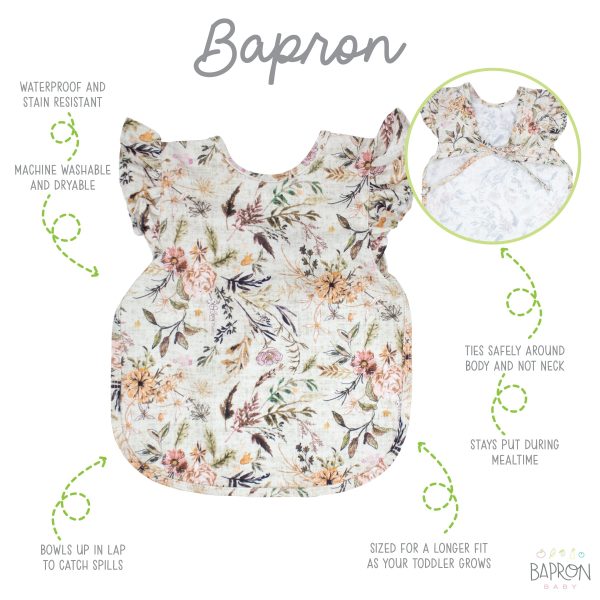 Mommy & Me Matching Apron Set in Floral Delilah Fashion - Image 4