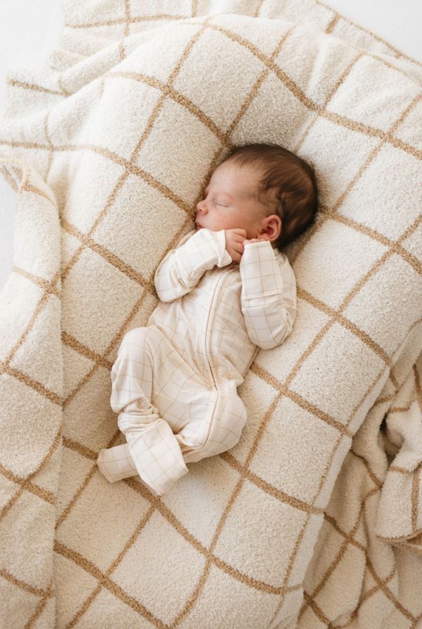 Bamboo Zip Pajamas | Golden Grid Fashion - Image 2