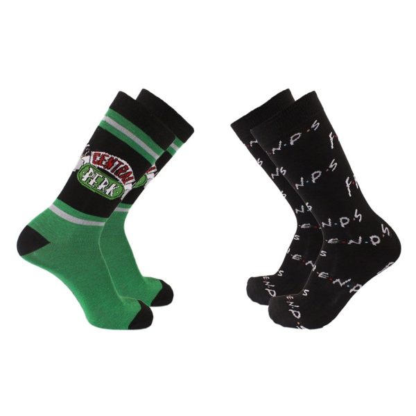 Friends Socks Men s Crew Sock 2 Pack For Discount