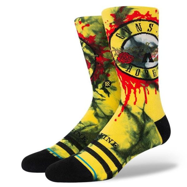 So Fine Guns N Roses Men s Crew Socks Online