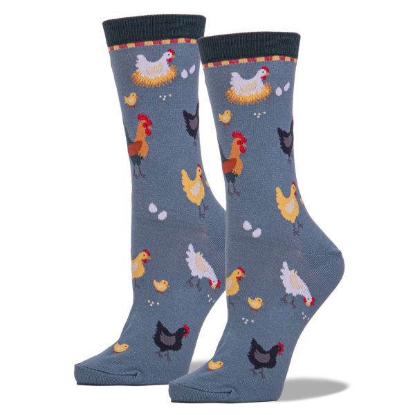 Chickens Women s Crew Sock Sale - Image 2