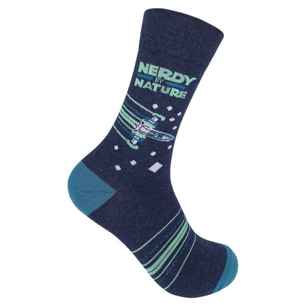 Nerdy By Nature Unisex Crew Sock Cheap - Image 2