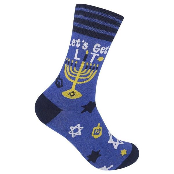 Let s Get Lit Unisex Crew Sock Online
